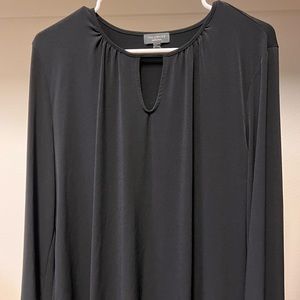 The Limited Black Keyhole Top